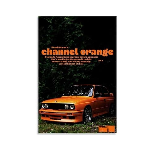 LDGSUPH Frank Ocean Posters for Room Aesthetic Canvas Wall Art Bedroom Decor12x18inch(30x45cm) - Image 1