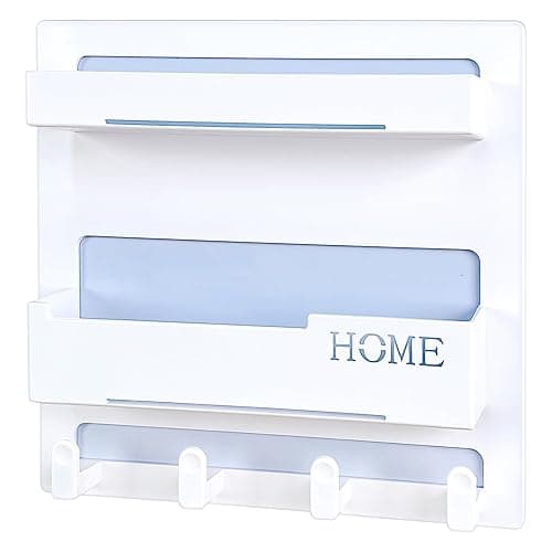 Floating Shelves for Bedside Shelf Accessories Organizer, Wall Mount Self Stick On, Cute Room Decor Aesthetic, Girls Room Decor, Cool Stuff For Bedroom Storage And Organization, Bedside Wall Organizer thumbnail 4