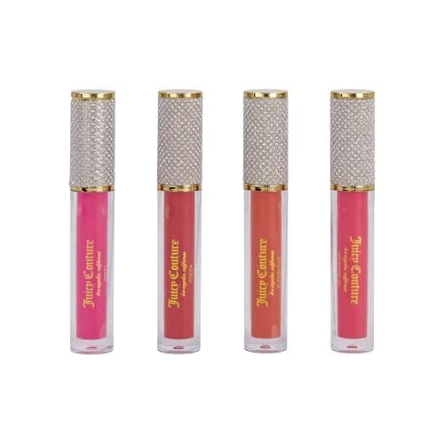 Juicy Couture 4 Pack Luxurious Lip Gloss Set – Berry, Cocoa, Clementine, & Watermelon thumbnail 4
