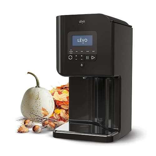 LEVO II+ - Herbal Oil Infusion Machine Plus Filter Technology - Botanical Extractor, Herb Dryer, Decarboxylator, Oil Infuser - Easy Edible Infusion Maker for Gummies, Brownies & More - Licorice Black - Image 1