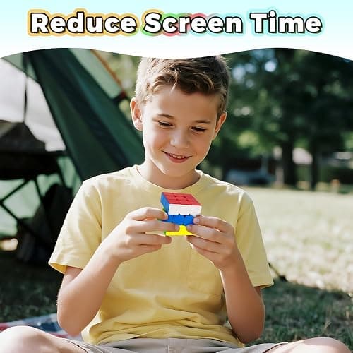 Speed Cubes, [8Pack] Magic Cubes，Puzzle Cube - Megaminx Mirror Pyramid 2x2 3x3 4x4 5x5 Puzzle Cube Collection Speed Cube Bundles for Kids& Adults thumbnail 7