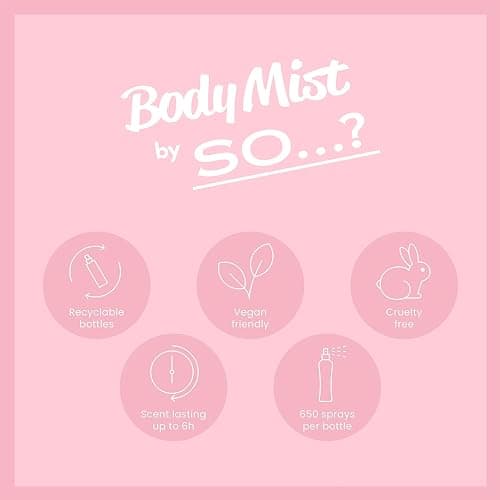 Cotton Candy Body Mist by So...? - Perfume for Women - Sweet Vanilla Perfume with Notes of Bergamot, Raspberry, Candy Floss - Gifts for Women - 3.5 oz thumbnail 3