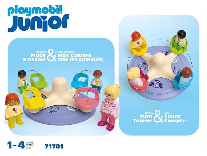 Playmobil Junior: Number-Merry-Go-Round thumbnail 6