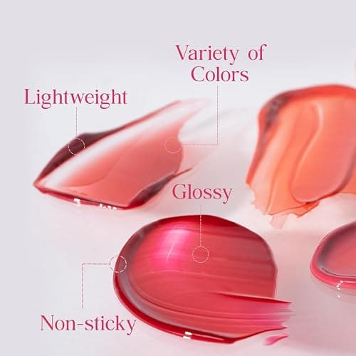 CLIO CRYSTAL GLAM TINT (CHERRY SERIES 028 DRY CHERRY), Glossy Finish, Lightweight, Buildable, Glass-Like, Smoothing, Long-Lasting, Vivid, Transparent, Shiny, Moisturizing Lip Stain, Korean Lip Tint thumbnail 2