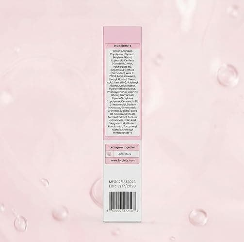 ForChics Eyelash Growth Serum - Prostaglandin-Free Lash Enhancing Serum for Longer, Thicker Lashes and Brows- Natural Formula, Visible Results in 2 Weeks - Vegan, Hormone-Free 0.10 fl. oz / 3ml thumbnail 7