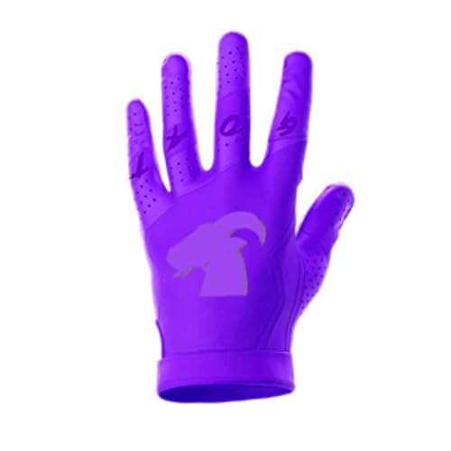 HIGHLIGHT FACTORY ATL G.O.A.T. Silhouette You Got Mossed - Ultra Grip Football Gloves - Superior Grip, Breathable Design, for All Weather Conditions thumbnail 2