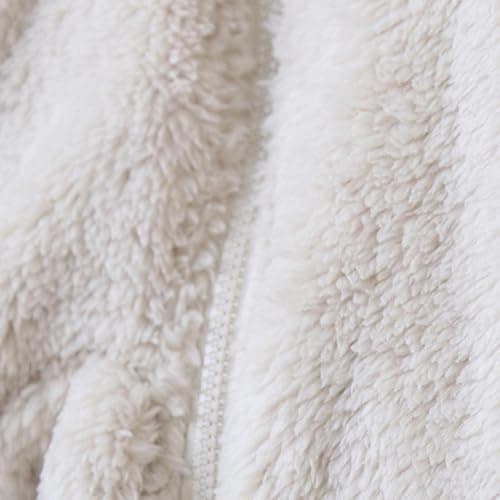 Toddler Baby Boys Girls Fleece Rompers Cute Hooded Plush Zipper Jumpsuits Keep Warm Fall Winter Outfits thumbnail 4