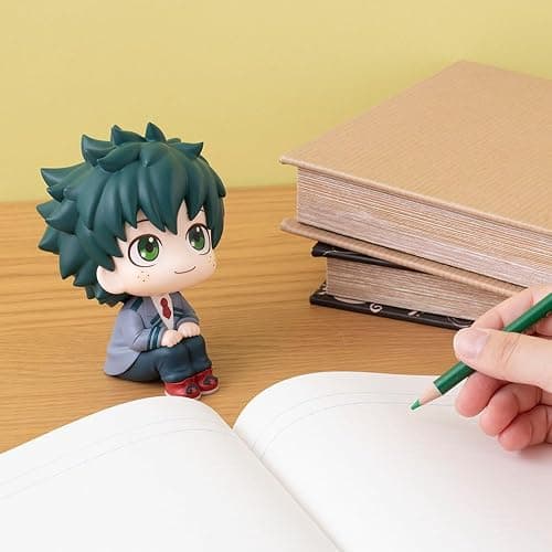 YLQANONG Midoriya Izuku Look Up Figures MHA Todoroki Shouto Anime Figure Statues MHA Anime Action Figurine 10CM(3.94IN) thumbnail 2