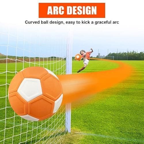 Dhqkqg Curve Ball Football,Curve and Swerve Football Toy,20 Cm Soccer Curve Ball,Boys Girls Indoor Outdoor Soccer Training or Game Kick,Perfect for Outdoor & Indoor Match or Game thumbnail 2