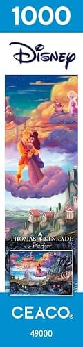 Ceaco Thomas Kinkade Puzzles – Disney’s Hercules 1000 Piece Jigsaw Puzzle, Disney Puzzle for Adults with Premium Board & Poster thumbnail 9