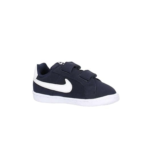NIKE Kids' Court Royale Sneaker (TDV) - Toddler (1-4 Years) - 4 Toddler - Obsidian/White thumbnail 6