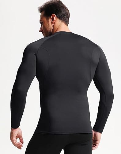 NELEUS Men's 3 Pack Athletic Compression Shirt Running Shirts thumbnail 4