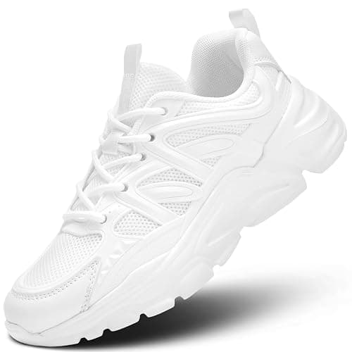 Women's Road-Running-Shoes Slip on Ladies Walking Fashion Athletic Sneakers Work Gym Comfort Lightweight Mesh Soft Sole - Image 1