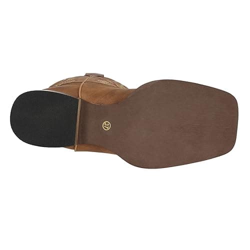 J's.o.l.e Cowboy Boots Woman Cowgirl Boots Botte Cowboy Femme Square Toe Wide Mid Calf Brown Boot thumbnail 8