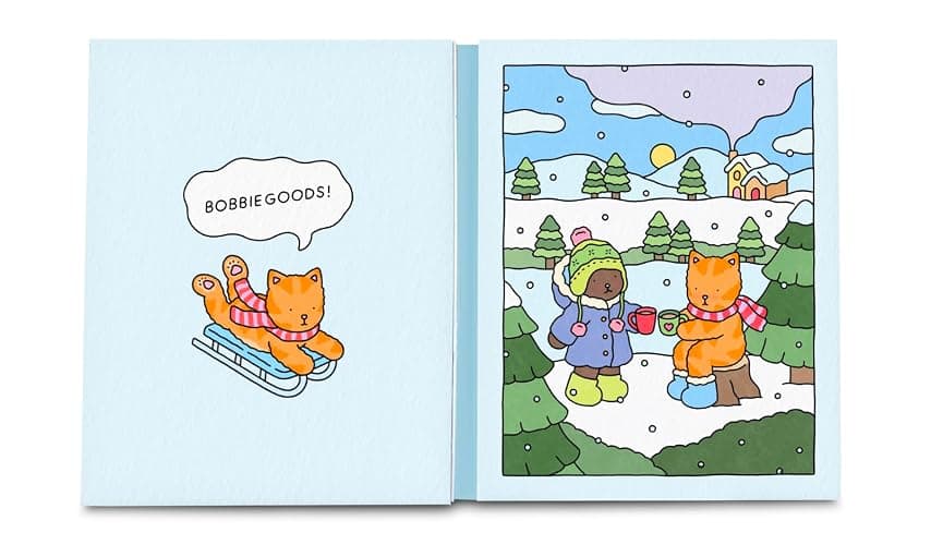 Bobbie Goods Cozy Coloring & Drawing: With a Bonus Coloring Pad (Official Bobbie Goods) thumbnail 2