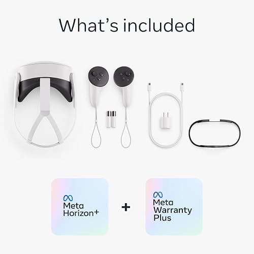 Meta Quest 3S 128GB Virtual Reality Headset Bundle with 24 Months of Meta Horizon+ Games Subscription & Meta Warranty Plus Enhanced Protection, As Low as 0% APR thumbnail 5