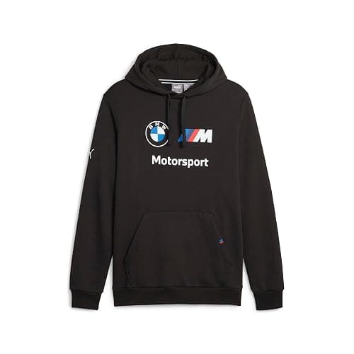 PUMA mens Bmw M Motorsport Essentials Fleece Hoodie - Image 1