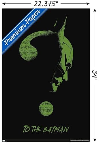 Trends International DC Comics The Batman - Riddler Wall Poster, 22.375" x 34", Premium Unframed Version thumbnail 3