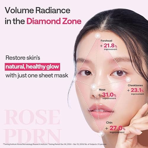 Mediheal Rose PDRN Essential Sheet Mask 4 pcs. 99% Pure White Rose PDRN & Hyaluronic Acid for hydrating, firming, and enhancing moisture barrier, skin firmness, and glow. Vegan formula. - 4 pcs - Rose PDRN thumbnail 4