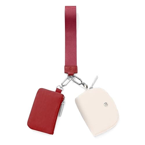 Mum's Memory Mini Zip Around Wristlet Wallet for Women Dual Pouch Wristlet Portable Wallet Coin Purse Mini Women Coin Pocket - Image 1