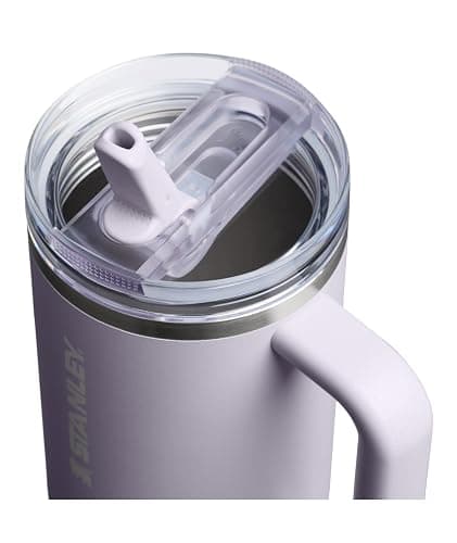STANLEY Quencher ProTour Flip Straw Tumbler with Leakproof Lid 40 oz | Built-In Straw & Handle | Cupholder Compatible for Travel | Insulated Stainless Steel Cup | BPA-Free | Purple Dust thumbnail 3