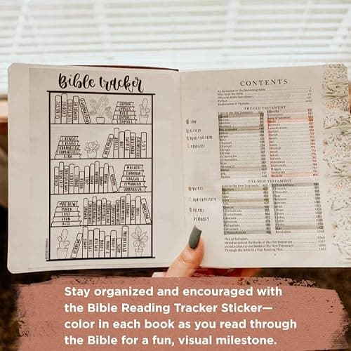 Mr. Pen – ESV Journaling Bible, Bible Journaling Study Gift Set for Women, Note Taking Bible, 5-in-1 Bundle, Highlighters & Bible Pens, Bible Tabs, Transparent Sticky Notes, Bible Reading Tracker thumbnail 3