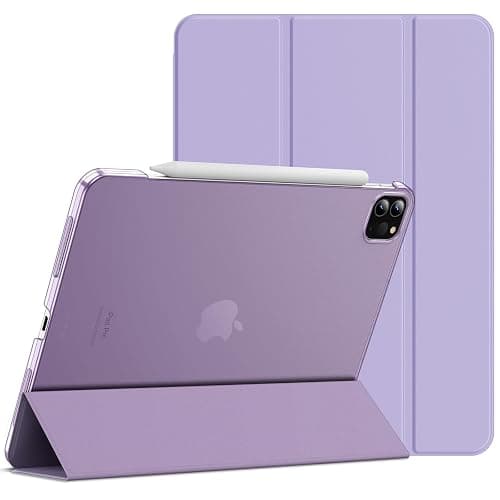 JETech Case for iPad Pro 11-Inch, 2022/2021/2020/2018 Model (4th/3rd/2nd/1st Generation), Compatible with Pencil, Cover Auto Wake/Sleep (Light Purple) - Image 1