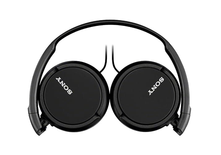 Sony ZX Series Wired On-Ear Headphones with Mic, Black MDR-ZX110AP thumbnail 2