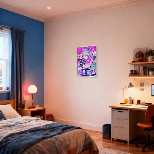 Unframed J-jk Poster Manga Cover Canvas Wall Art Print for Bedroom Dorm Playroom Living Room Wall Decor 8x12 Inch A thumbnail 3