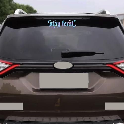 Stay Feral Bumper Sticker thumbnail 3