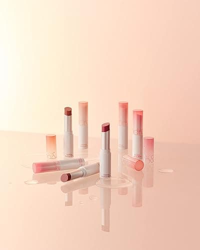 rom&nd GLASTING MELTING BALM #06 Kaya Fig - Vegan K-Beauty Tinted Lip Balm for Crystal Water-Gloss Shine, Deep Hydration & MLBB Rosy Nude Color | Non-Sticky, Long-Lasting Comfort for All Ages thumbnail 5