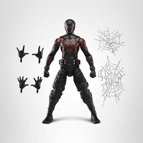 Marvel Legends Series Gamerverse Miles Morales Brooklyn 2099 Suit, Spider-Man 2 Video Game -Inspired Collectible 6 Inch Action Figure | Fully Articulated, Includes Gaming-Inspired Accessories thumbnail 12