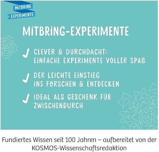 Kosmos 657987 Kaleidoskop, Selbst Bauen und staunen, Experimentier-und Bastel-Set mit Spiegeln, Licht und strahlenden Farben, Wieder befüllbar, Mitbringexperiment zu Optik, Für Kinder ab 6-8 Jahre thumbnail 5