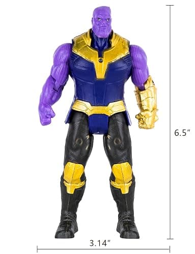 Set of 7 pcs Superhero Toys, Collectible Action Figures 7-Inch Gift for Kids and Fans Obsessed with Character Collections, Super Hero Series Exclusive Figure Set thumbnail 2