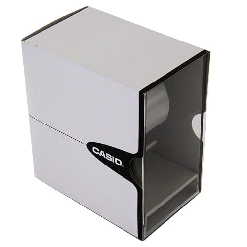 Casio MTP-VD01D-1BV Men's Enticer Stainless Steel Black Dial Casual Analog Sporty Watch, Silver, 48×42×10.7mm, Quartz Movement thumbnail 4