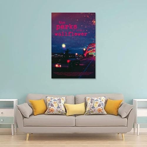 The Perks Of Being A Wallflower Movie Poster Canvas Wall Art Posters For Bedroom 12x18inch(30x45cm) thumbnail 2