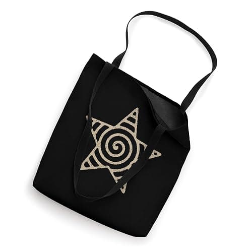 Spiral Star y2k Grunge 90s Vintage Tote Bag thumbnail 2