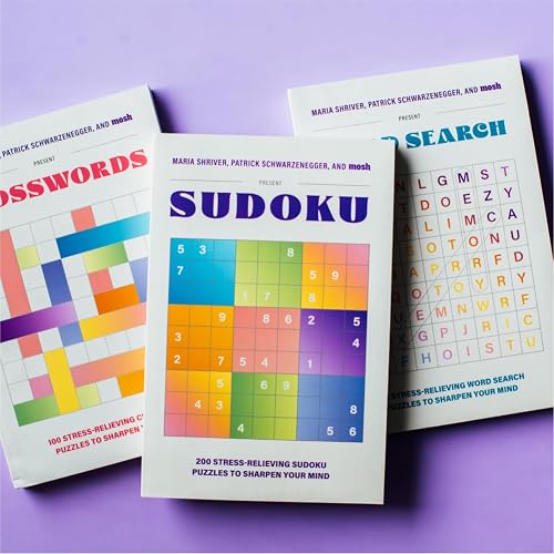 100 Stress-Relieving Word Search Puzzles to Sharpen Your Mind: Presented by Maria Shriver, Patrick Schwarzenegger, and MOSH (Puzzle Books for Brain Health) thumbnail 5