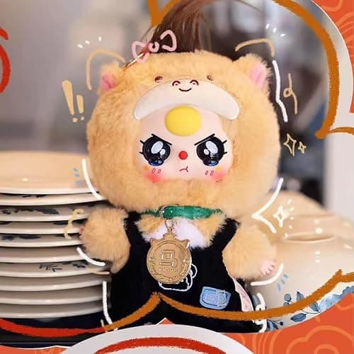 REIVIVORA Baby Three Twelve Zodiac Series Plush Stuffed Blind Box, Kawaii Mystery Plush Toys Collectible for Birthday Gift (1PC Series 2(V2)) thumbnail 2