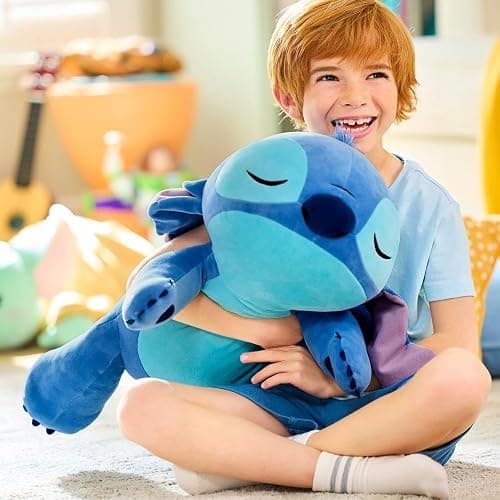 Disney Store Official Cuddleez Plush - Stitch - Big Plush - Super Soft & Huggable Toy for Fans & Kids of All Ages - Perfect Collectible Gift, Plushy thumbnail 2