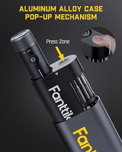Fanttik F2 PRO Cordless Rotary Tool Kit Strong Magnetic Motor, Revostor Hub, 5 Variable Speed, 25000 RPM, 55 Accessories, for 3D Printed Sanding, Polishing, Drilling, Carving, Cutting DIY Crafts thumbnail 5