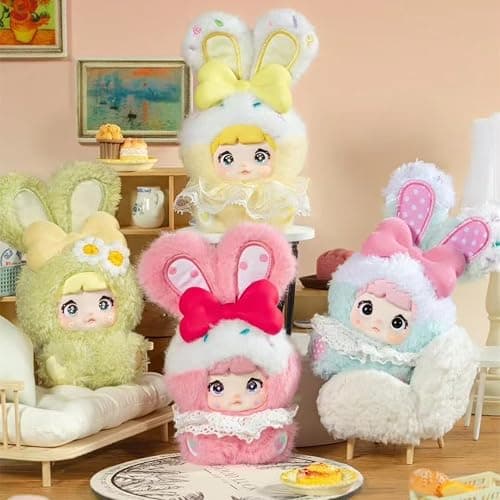 Shopular Nommi Sweetheart Bunny Series Blind Box 2ndgen Mibao Kawaii Action Figure Mystery Plush Doll Bag Keychain Pendant thumbnail 3