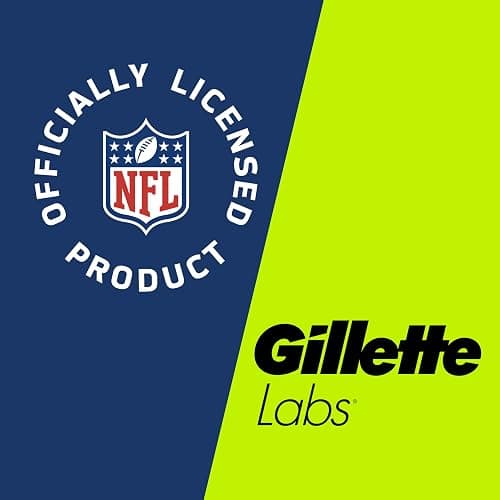 Gillette Labs Special NFL Cowboys Edition Shaving Razor for Men - 1 Handle, 1 Razor Blade Refill, Perfect for Game Day Grooming, GilletteLabs with Exfoliating Bar thumbnail 9