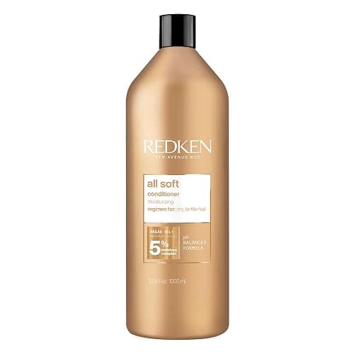 Redken All Soft Conditioner For Dry Hair - Moisturizes & Provides Intense Softness With Argan Oil, For All Hair Types - Image 1