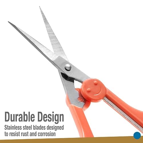 Beaditive High Precision Detail Scissors Set (2-Pc) Sharp, Fine Tips | Paper Cutting, Scrapbooking, Sewing, Crafting | Stainless Steel | Protective Cover (Mid Century) thumbnail 3