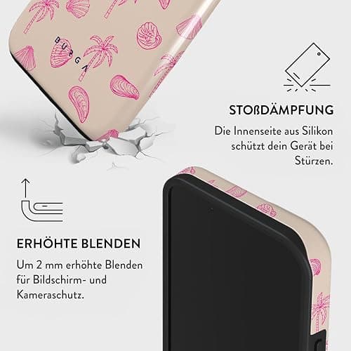 BURGA Handy Hülle für iPhone 15 – Hübsches, Trendiges, Ästhetisches Case für iPhone 15 – Hartschalenhülle – Handyhülle für Männer und Frauen thumbnail 4