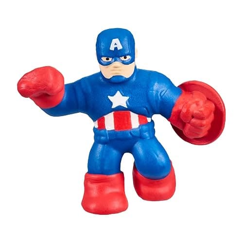 Heroes of Goo Jit Zu Marvel Mega Mini 6 Pack - Superhero Toys, Squishy, Stretchy, Gooey Mini Heroes - Ironman, Spider-Man, Captain America, Miles Morales, Hulk and Black Panther thumbnail 7