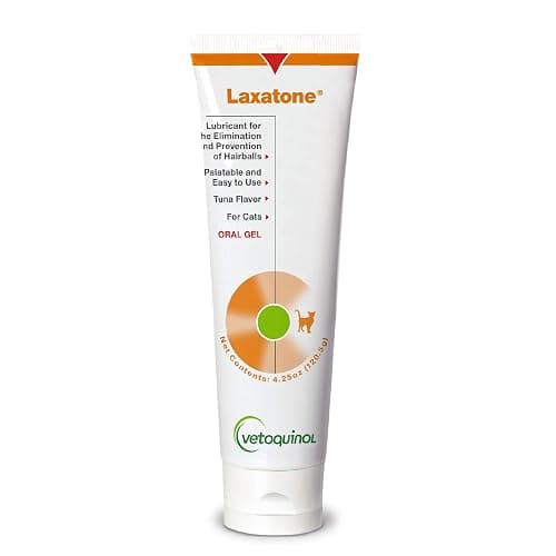Vetoquinol Laxatone: Oral Hairball Lubricant Gel for Cats – Tuna-Flavored, 4.25oz - Image 1