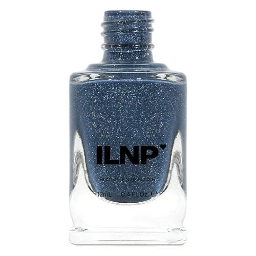 ILNP Better Days - Muted Midnight Blue Holographic Nail Polish