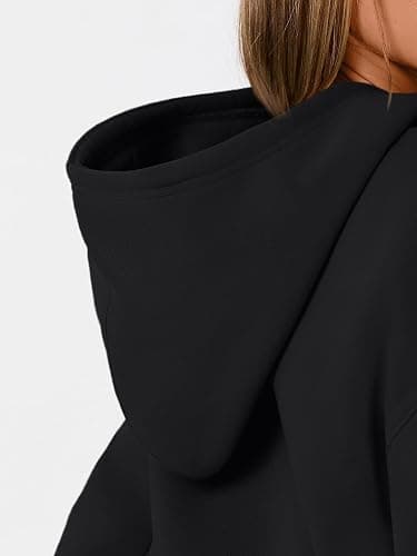 WYNNQUE Hoodies for Women Oversized Sweatshirts Fall Fashion Outfits 2025 Casual Sweaters Tops Fleece Workout Winter Clothes thumbnail 5